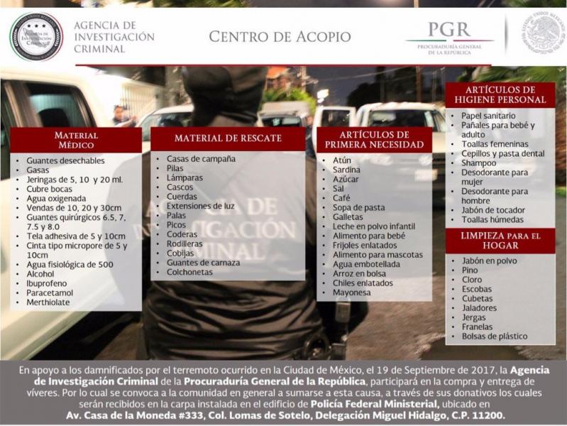 Conoce cómo y dónde puedes ayudar tras el sismo en CDMX El Gráfico