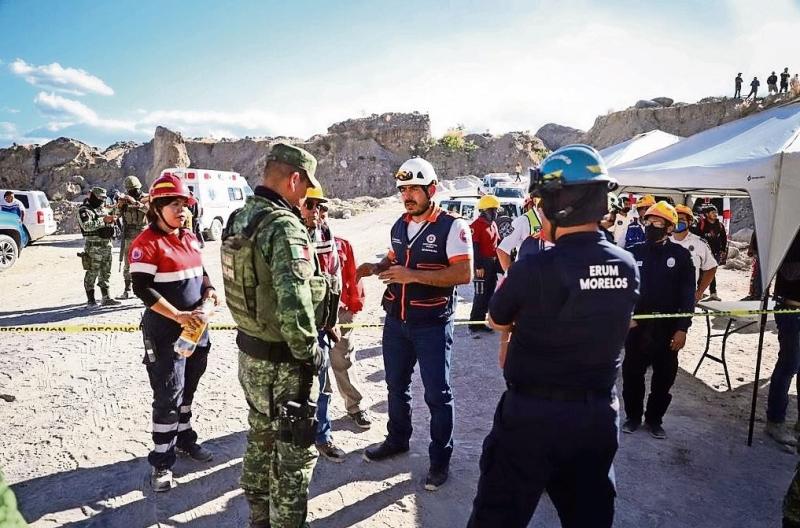 Toneladas De Arena Destrozan Cuerpos De 2 Trabajadores En Morelos