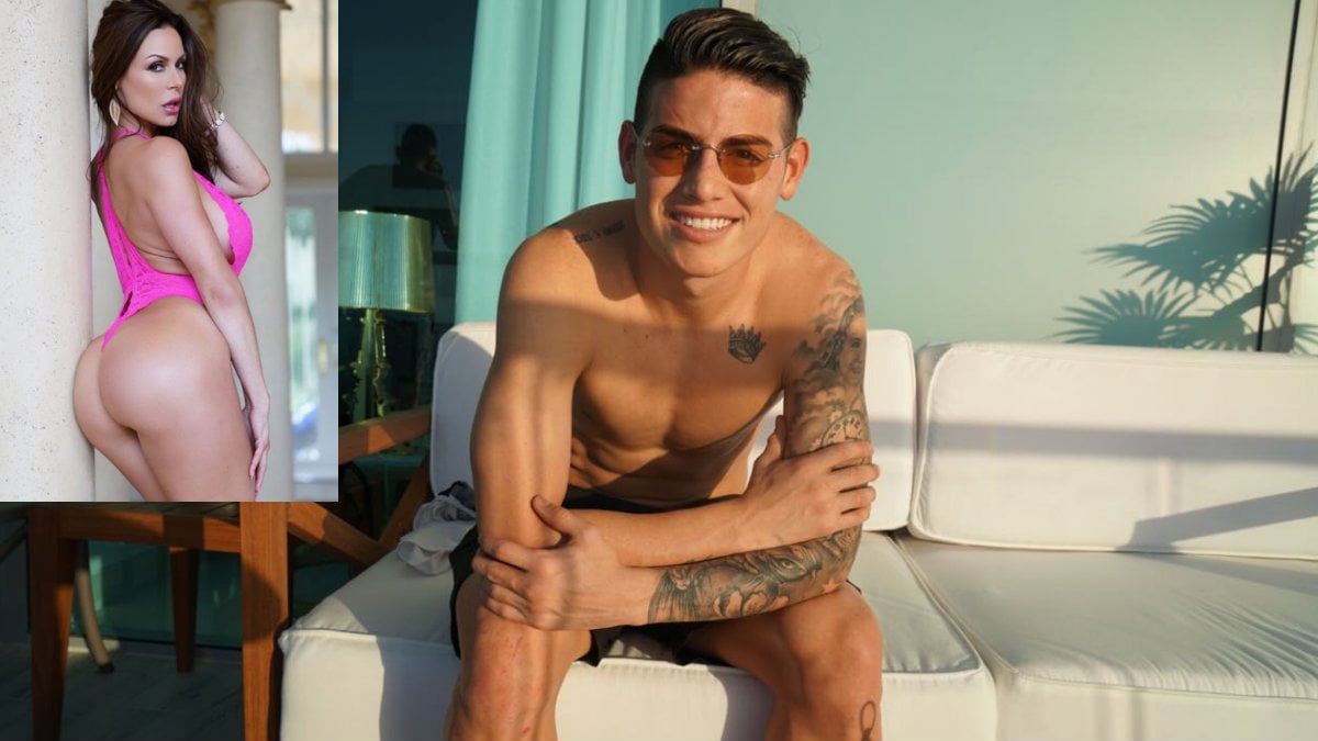 James Rodríguez coquetea con actriz porno en redes | El Gráfico Historias y  noticias en un solo lugar