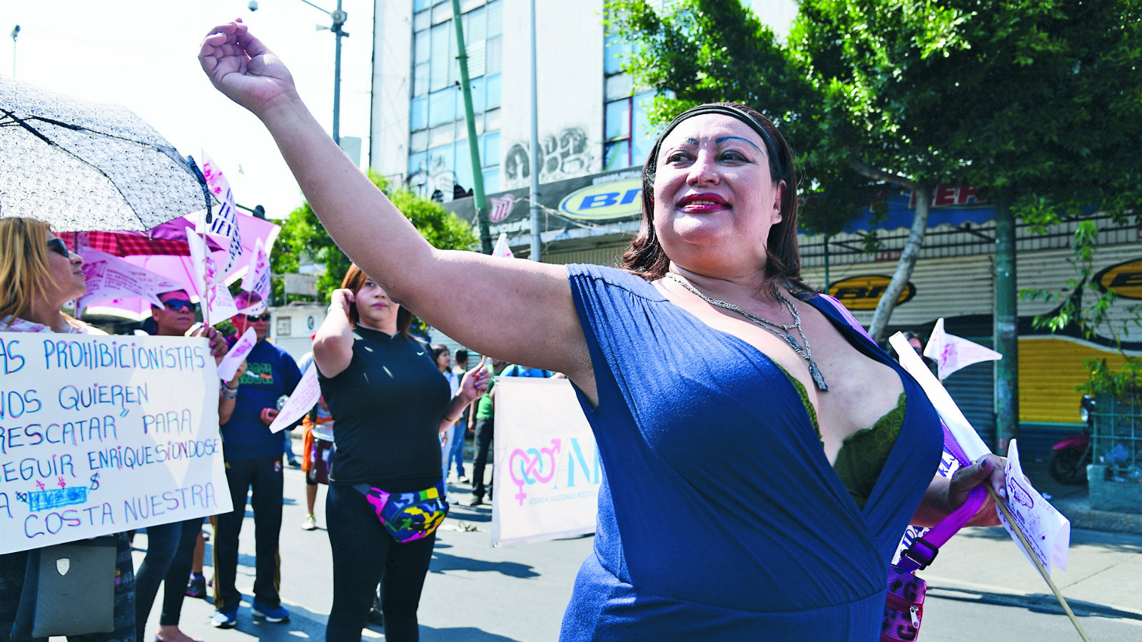 Trabajadoras sexuales marchan para exigir derechos, en CDMX | El Gráfico  Historias y noticias en un solo lugar