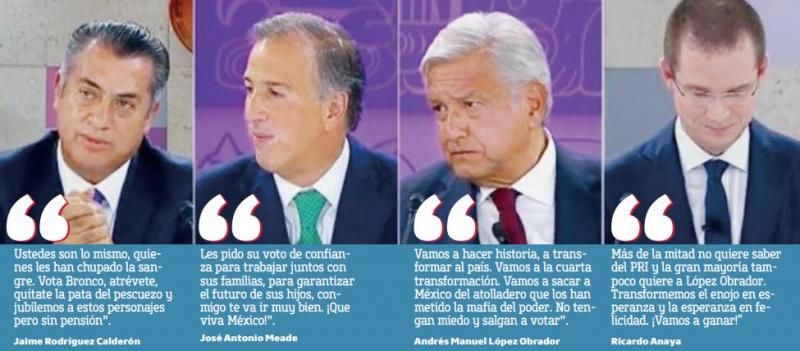 Estos Fueron Los Momentos Clave Del Tercer Y último Debate Presidencial ...