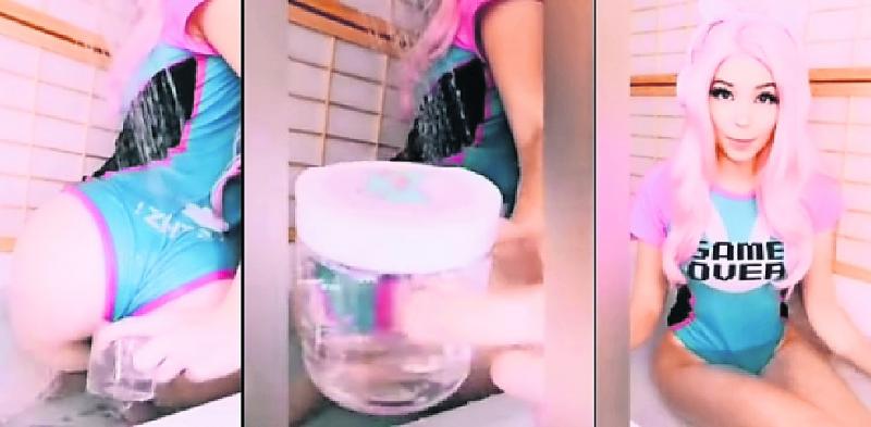 Cosplayer vende el agua con la que se baña… ¡y se agota!