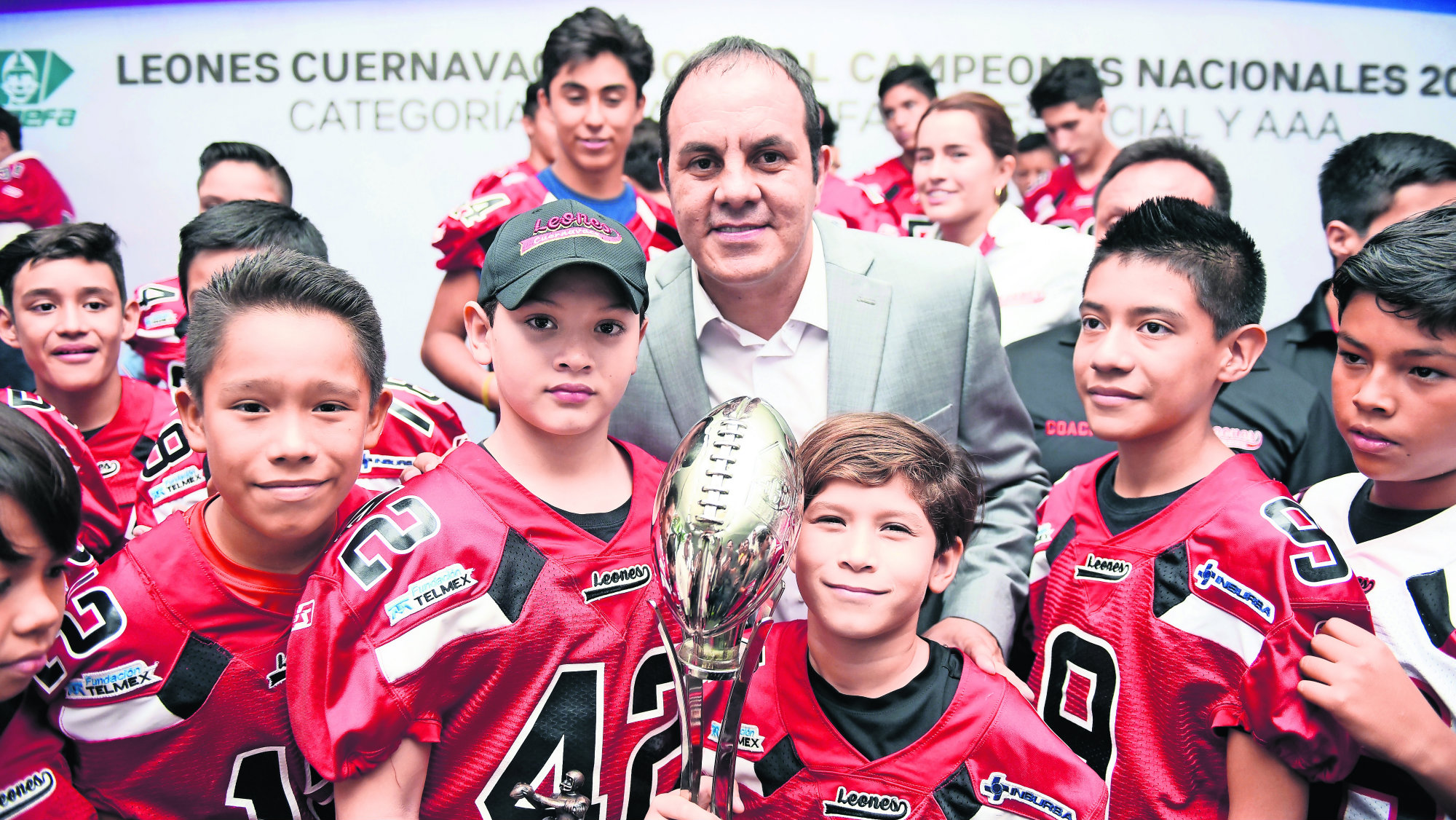 Premian a los Leones de Cuernavaca tras coronarse campeones en la ONEFA  2019 | El Gráfico Historias y noticias en un solo lugar