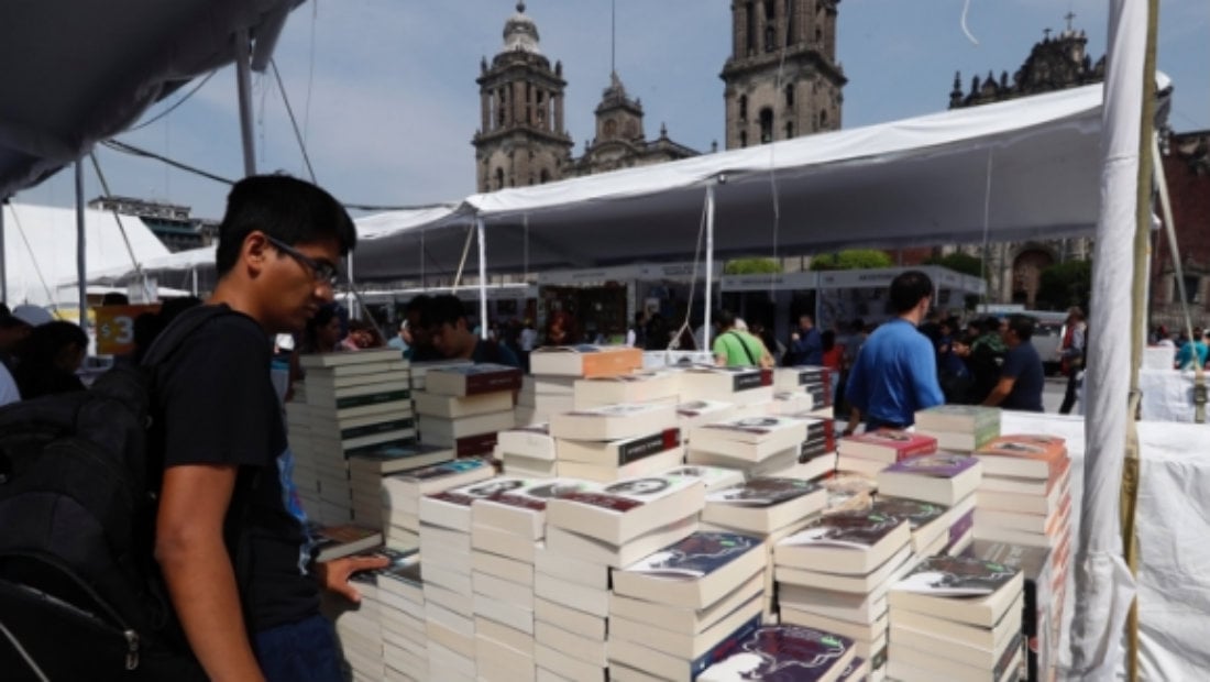 Se inaugura la Feria Internacional del Libro Zócalo, en la CDMX El