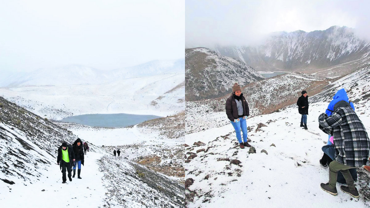 Autoridades del Edomex cierran acceso al Nevado de Toluca por caída de