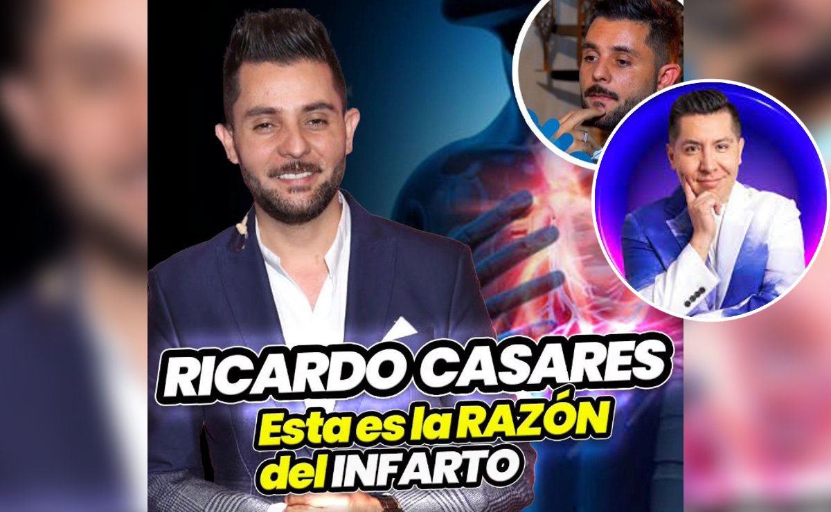 Ricardo Casares ¿Por qué le dio un infarto a su edad? Mr Doctor revela