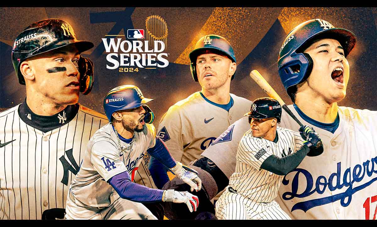 Serie Mundial 2024 Dodgers y Yankees en una batalla por el título de