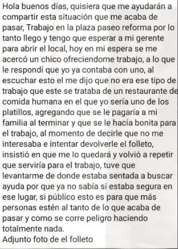 Aterrador anuncio es viral: busca mexicanas para ser devoradas por  caníbales, a cambio de dinero | El Gráfico Historias y noticias en un solo  lugar