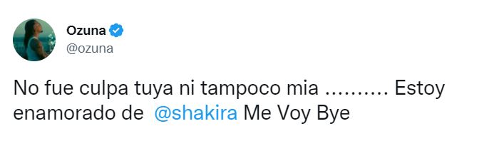 Ozuna Admite Estar Enamorado De Shakira Y Así Se Le Declaró En Twitter El Gráfico Historias Y