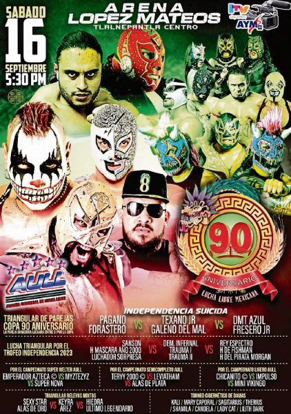 CMLL — 90 Aniversario. O evento mais importante da Lucha Libre…, by westim