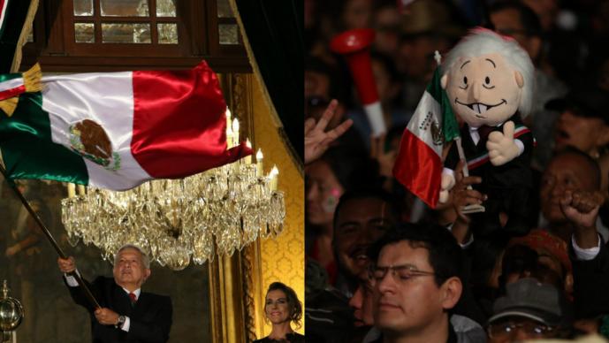 Video Así Se Vivió El Primer Grito De Independencia De Amlo En El Zócalo Cdmx El Gráfico 7206