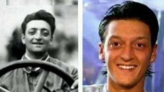 X 上的 G3l0us 💢🦂：「“@SonParecidos: Mesut Özil y Enzo Ferrari