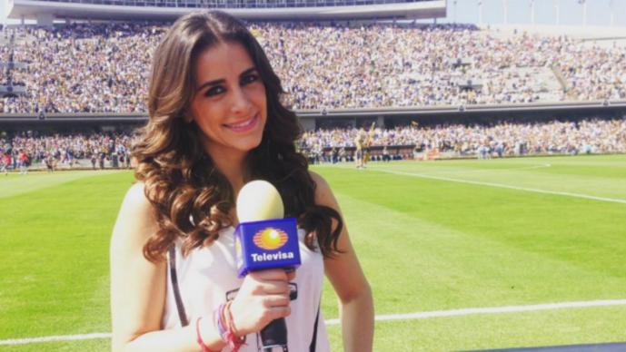 Conductora De Televisa Deportes Enseña Hasta El Meñique El Gráfico Historias Y Noticias En Un