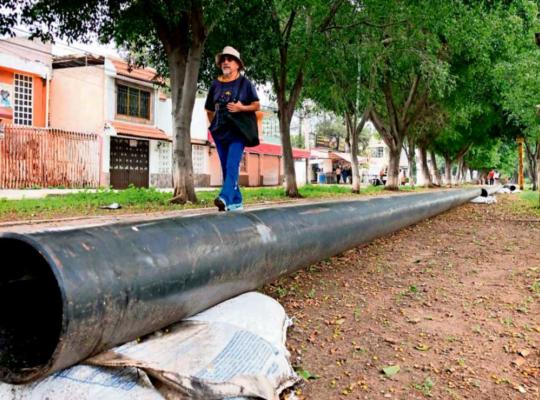 Ya casi están los preparativos para iniciar la obra.