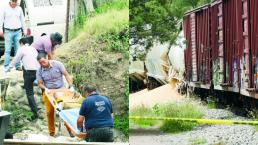 Vagones arrasan con autos y personas, hay un muerto; en San Juan del Río 