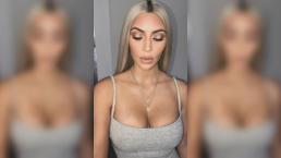 Kim Kardashian vuelve a las andadas y aparece semidesnuda 