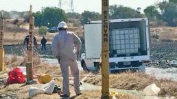 Fuga en ducto de Pemex provoca movilización de autoridades, en Pedro Escobedo