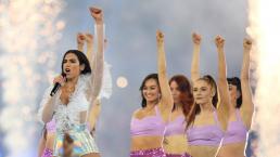 Dua Lipa hizo vibrar al público en la Champions