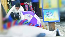 Acribillan a dos sujetos frente al mercado de Nueva Atzacoalco, en la GAM