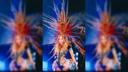 Paulina Rubio se pone vestimenta de tanga pero hace el ridículo en concierto