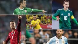 Son astros del futbol pero no han logrado ganar un Mundial 