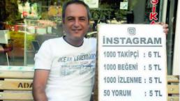 Un hombre causa furor por vender “likes” y seguidores, en Turquía