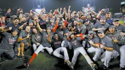 Los Medias Rojas levantaron el trofeo de campeón, en casa de los Dodgers 