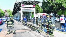 Japonés Choque Metrobús Chopo Herido