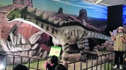 exposición dinosaurios robóticos gigantes en iztapalapa