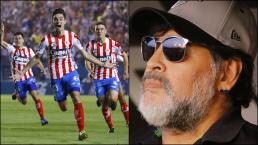 Maradona se la come: Jugadores del Atlético de San Luis