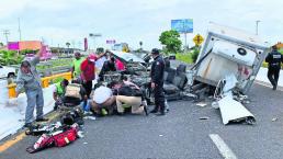 hombre pierde brazo choque auto morelos