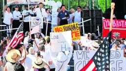 manifestantes rechazan odio a latinos supremacía blanca donald trump racismo texas estados unidos 