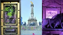 daños monumento ángel de la independencia manifestación feministas inconformes vandalismo castigo prisión PGJ 