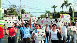 feligreses manifestantes marcha contra aborto matrimonio igualitario exigen paz obispo cuernavaca morelos