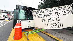 normalistas tenería bloque exigencias gobierno toluca edomex México 