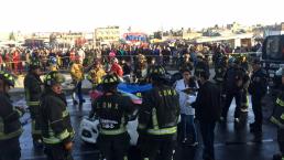 accidente automovilístico choque taxi pasajeros mueren cinco personas saldo iztapalapa