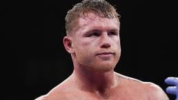 Canelo Alvaréz en una pelea