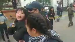 Denuncian detención de feministas durante protesta en Chicoloapan, Estado de México