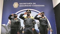 Autoridades de la SSC otorgan reconocimiento a policías del mes en la CDMX