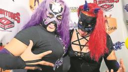 Satania y Amazonika quieren dominar el ring de la Arena San Juan Pantitlán, en Morelos