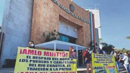 Vecinos de Morelos exigen que CFE no tome agua de río ni de planta de Cuautla, por amparo