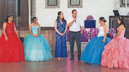 Jóvenes de Morelos festejan sus XV años con ayuda del DIF Estatal