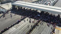 Manifestantes colapsan por varias horas las vialidades más importantes de Ecatepec 