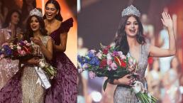 La Miss Universo mexicana Andrea Meza entrega corona a India, 6 meses después