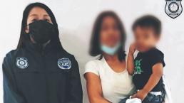 Hallan en Puebla sanos y salvos a joven madre y su bebé desaparecidos en Morelos