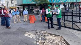 Por falta de permisos, detienen obras de remodelación en la Plaza Garibaldi de CDMX