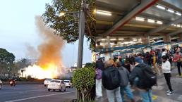 Así se vio el incendio en Línea 2 del Metro CDMX este lunes, ¿hasta a qué hora volverá a funcionar? 