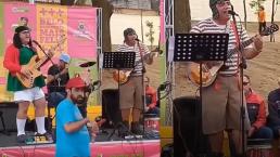 Banda de rock se disfraza de los personajes del Chavo y se vuelven virales en TikTok