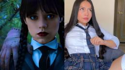Bigotona Addams: Aida Cortez se viste de "Merlina" en tanga y sus fans se apuntan para ser "Dedos"