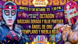 Festeja el Día de Muertos este martes en la Arena México ¡GRATIS! Aquí te decimos cómo